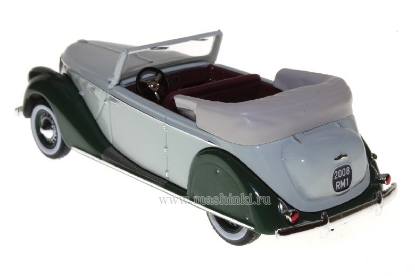 Изображение IXO-MUS-022 1/43 RENAULT Suprastella Coach 2-tones 1939 green/brown interiors