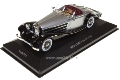 Изображение VMM 1/43 MERCEDES-BENZ 540K серебристый