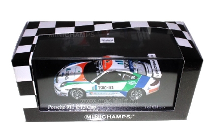 Изображение MINICHAMPS 1/43 PORSCHE 911 GT3 Cup Porsche Carrera Cup Asia Macau 2007 Sawa Keita
