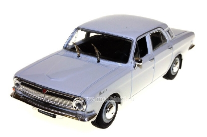 Изображение АЛ-009 1/43 ГАЗ-24 ВОЛГА 1970-1985 белый (09.06.2009)
