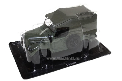 Изображение АЛ-011 1/43 ГАЗ-69 1953-1973 хаки (07.07.2009)