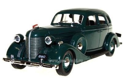Изображение АЛ-022 1/43 ЗИС-101А 1940-1941 изумрудно-зеленый (08.12.2009)﻿