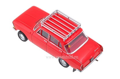 Изображение VVM 1/43 МОСКВИЧ-408 (к/ф Бриллиантовая рука, тираж 2520 шт) 1968 красный