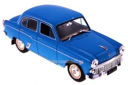 Изображение АЛ-римейк 1/43 М-407 (с клыками поздняя решетка) голубой