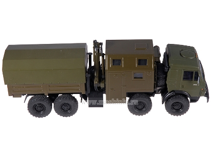 Изображение SCALE 1/43 К-63501 артиллерийский тягач хаки