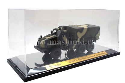 Изображение SCALE 1/43 У-432009-31 бортовой грузовик бронекабина камуфляж