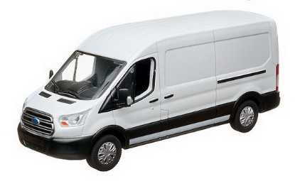 Изображение GREENLIGHT 1/43 FORD Transit 2015 oxford white/белый