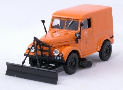 Изображение АНС-07 1/43 ГАЗ-69 Т-3 тротуароуборочная машина (19.11.2011)