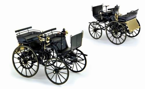 Изображение NOREV 1/18 DAIMLER Motorkutsche 1886