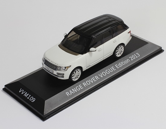 Изображение VVM 1/43 LAND ROVER Range Rover Vogue Edition 2013 white/black