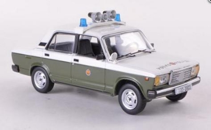 Изображение CARS&CO 1/43 В-2107 (LADA-2107) Volkspolizei Народная полиция ГДР