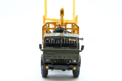 Изображение SCALE 1/43 Лесовоз РИАТ (К-43114) с прицепом-роспуском хаки