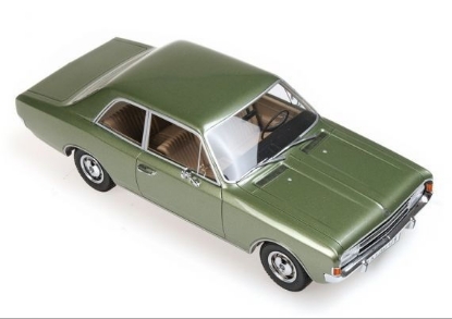 Изображение MINICHAMPS 1/18 OPEL Rekord C Saloon green met