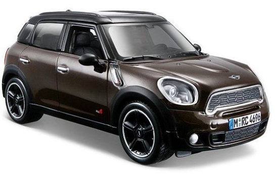 Изображение MAISTO 1/24 MINI Countryman silver/серебристый