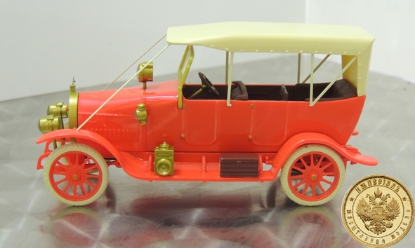 Изображение ИМПЕРИАЛ 1/43 РУССО-БАЛТ Е15/35 Торпедо с тентом красный