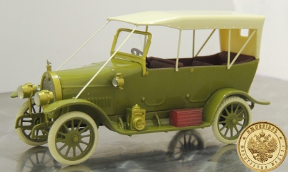Изображение ИМПЕРИАЛ 1/43 РУССО-БАЛТ Е15/35 Торпедо с тентом зеленый