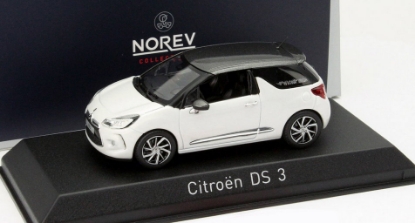 Изображение NOREV 1/43 CITROEN DS3 2014 nacre white/moondust