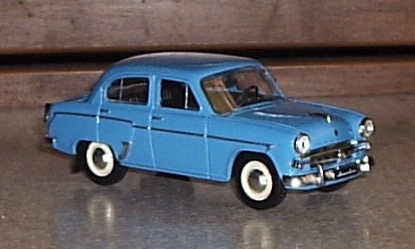 Изображение АЛ-римейк 1/43 М-407 голубой