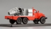Изображение SSM 1/43 АГВТ-100 (157) пожарный автомобиль газовоздушного тушения красный