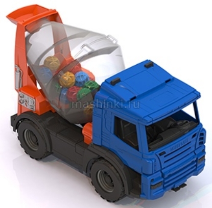 Изображение НОРДПЛАСТ Спецтехника Бетономешалка (вращается миксер)