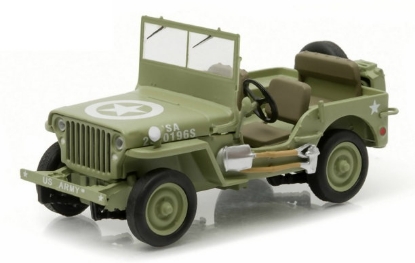 Изображение GREENLIGHT 1/43 JEEP Willys C7 4x4 USA Army 1944 хаки