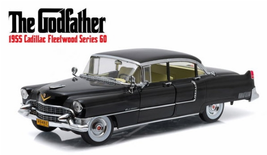 Изображение GREENLIGHT 1/18 CADILLAC Fleetwood Series 60 1955 (2/6) (к/ф Крестный отец) black