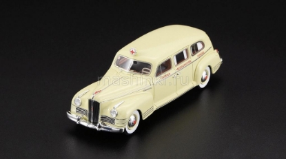 Изображение DIP 1/43 ЗИС-110А Скорая помощь Москва 1955 бежевый