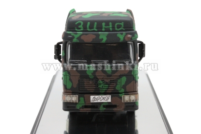 Изображение SCALE 1/43 Гантрак ДЫРОКОЛ/ЗИНА (ДНР 2014) ЗУ-23-2 на шасси MAN F2000 (тираж 10 шт)