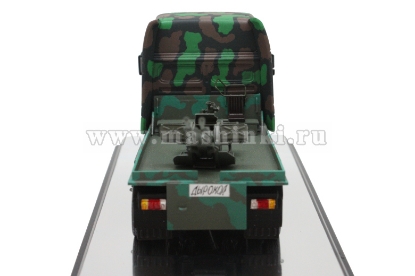 Изображение SCALE 1/43 Гантрак ДЫРОКОЛ/ЗИНА (ДНР 2014) ЗУ-23-2 на шасси MAN F2000 (тираж 10 шт)