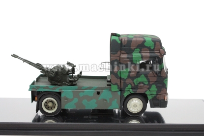Изображение SCALE 1/43 Гантрак ДЫРОКОЛ/ЗИНА (ДНР 2014) ЗУ-23-2 на шасси MAN F2000 (тираж 10 шт)