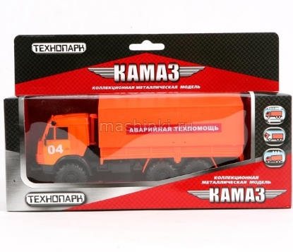 Изображение ТЕХНОПАРК 1/43 КАМАЗ-3303-02 Аварийная техпомощь инерц.