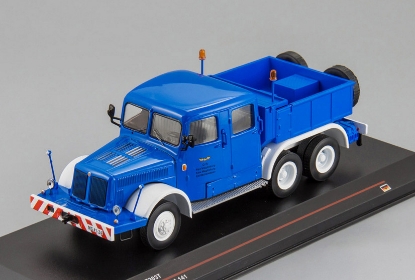 Изображение IST 1/43 TATRA 141 6х6 балластный тягач 1959 blue