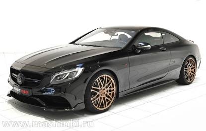 Изображение MINICHAMPS 1/43 BRABUS 850 MERCEDES-BENZ S63 AMG S-Class Coupe 2015 black
