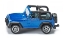 Изображение SIKU 1/64  JEEP Wrangler в ассорт. синий/серый