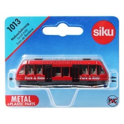 Изображение SIKU 1/87 Пригородный поезд красный
