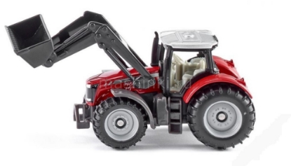 Изображение SIKU Трактор MASSEY FERGUSON с фронтальным погрузчиком