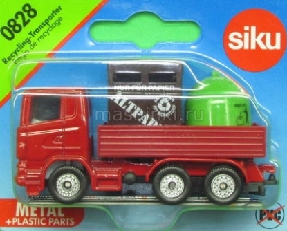 Изображение SIKU 1/87 Мусоросборщик красный