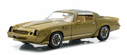 Изображение GREENLIGHT 1/18 CHEVROLET Camaro Z28 1981 gold metallic