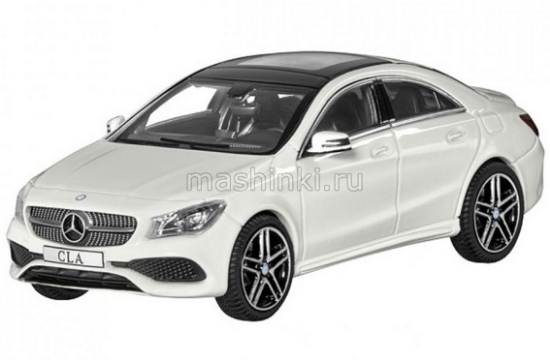 Изображение KYOSHO 1/43 MERCEDES-BENZ CLA (C117) 2016 whte