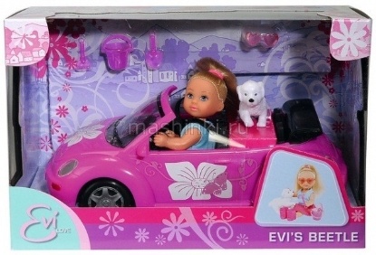 Изображение Кукла SIMBA New Beetle Еви и набор для пикника Steffi & Evi Love
