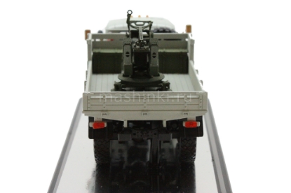 Изображение РУЧНАЯ РАБОТА 1/43 З_Л-131 с зенитной установкой ЗПУ-2 металл. серый