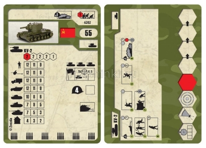 Изображение ЗВЕЗДА 1/100 Советский тяжелый танк КВ-2 (сборка без клея)