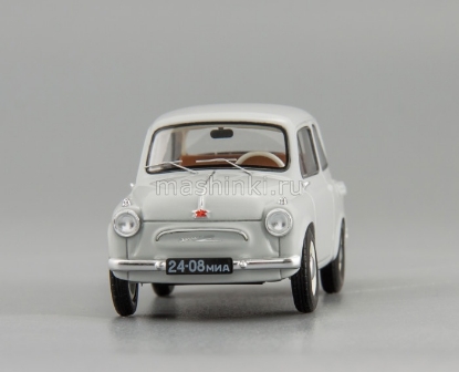 Изображение DIP 1/43 ЗАЗ-965 1960 светло-серый