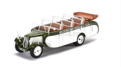 Изображение ALTAYA 1/43 Автобус CITROEN T23RU Chassaing Франция 1947 brown/green