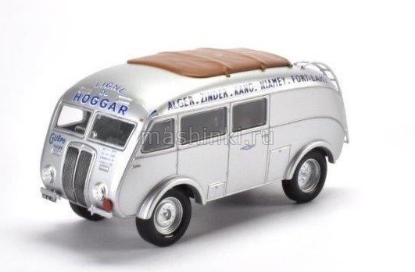 Изображение ALTAYA 1/43 Автобус RENAULT AGP85 Saharien ALGER-FORT LAMY маршрут 4700 км Франция 1938 silver