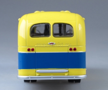 Изображение АИСТ 1/43 Автобус ЗИС-155 сине-желтый