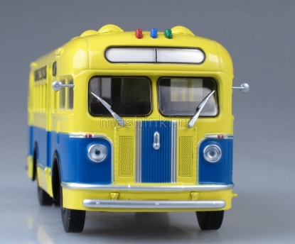 Изображение АИСТ 1/43 Автобус ЗИС-155 сине-желтый