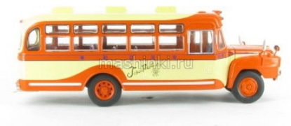 Изображение ALTAYA 1/43 ISUZU BXD-30 Japan автобус 1966 orange/yellow