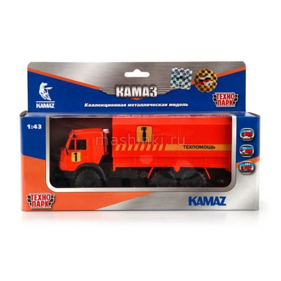 Изображение ТЕХНОПАРК 1/43 КАМАЗ Техпомощь