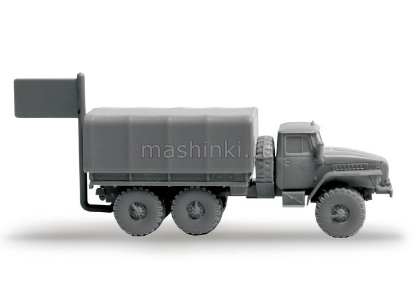 Изображение ЗВЕЗДА 1/100 Советский армейский грузовик УРАЛ-4320 (сборка без клея)